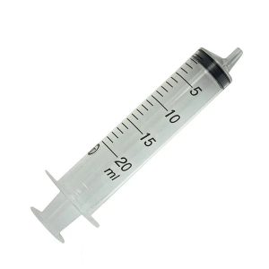 Syringe 20ml Plastic