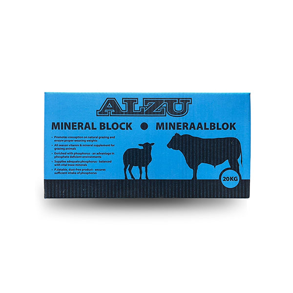 ALZU Mineral Lick Cattle, Goats and Horses 20KG