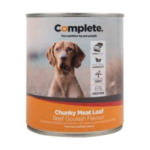 Complete Dog Food Tins